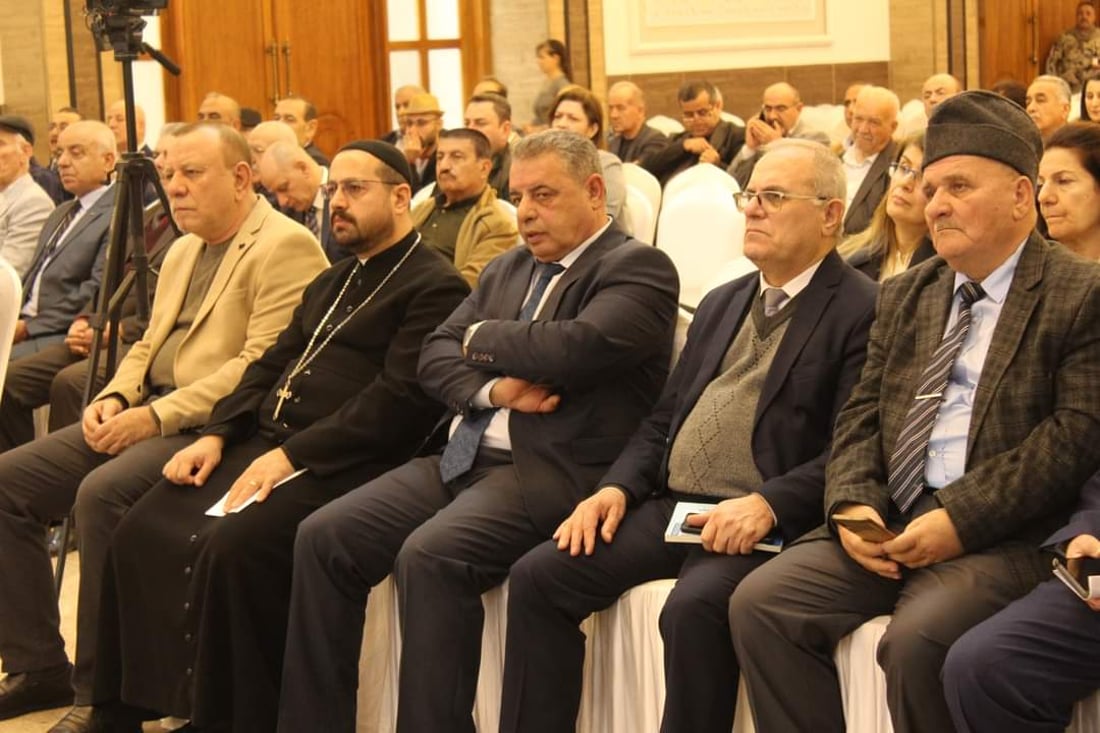 نينوى.. روند بولص رئيساً لاتحاد الأدباء والكتاب السريان (صور)