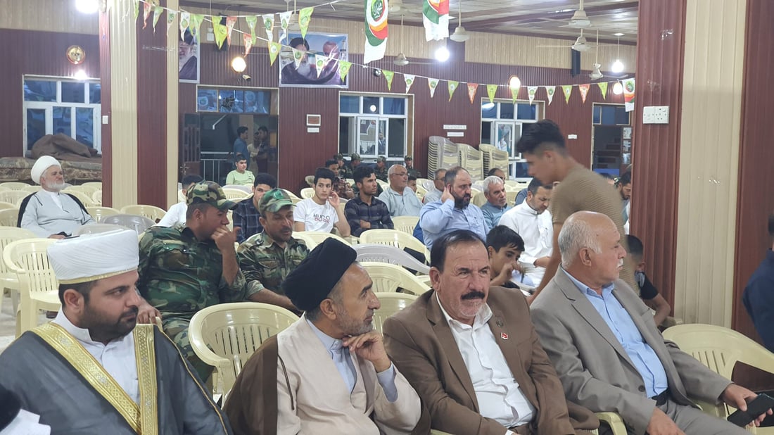 صور: قاعة الحشد الشعبي في تلعفر تجمع الوقفين السني والشيعي على “نبي الرحمة”