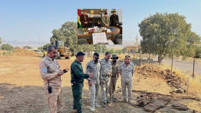 زه‌وییه‌كى مینڕێژكراو به‌ پاككراوه‌یی راده‌ستى خاوه‌نه‌كه‌ى كرایه‌وه‌