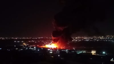 دوای زیاتر لە چوار کاتژمێر ئاگرە گەورەکەی تانجەڕۆ بەبێ گیان لەدەستدان کۆنترۆڵکرا