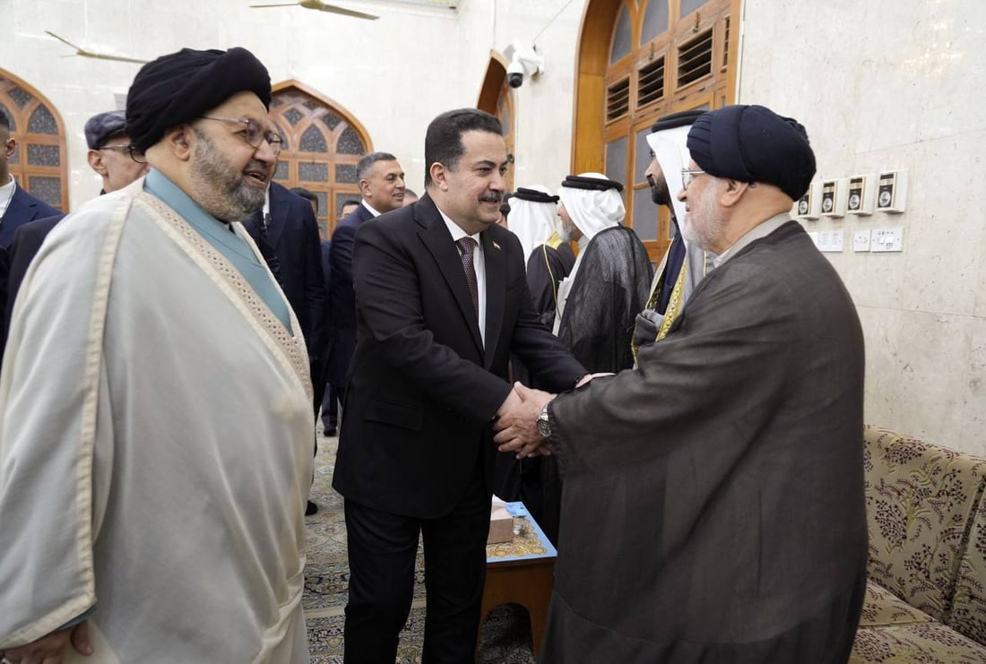 البصرة: السوداني في ديوان زعيم الشيخية وكل الوجهاء حضروا (صور)