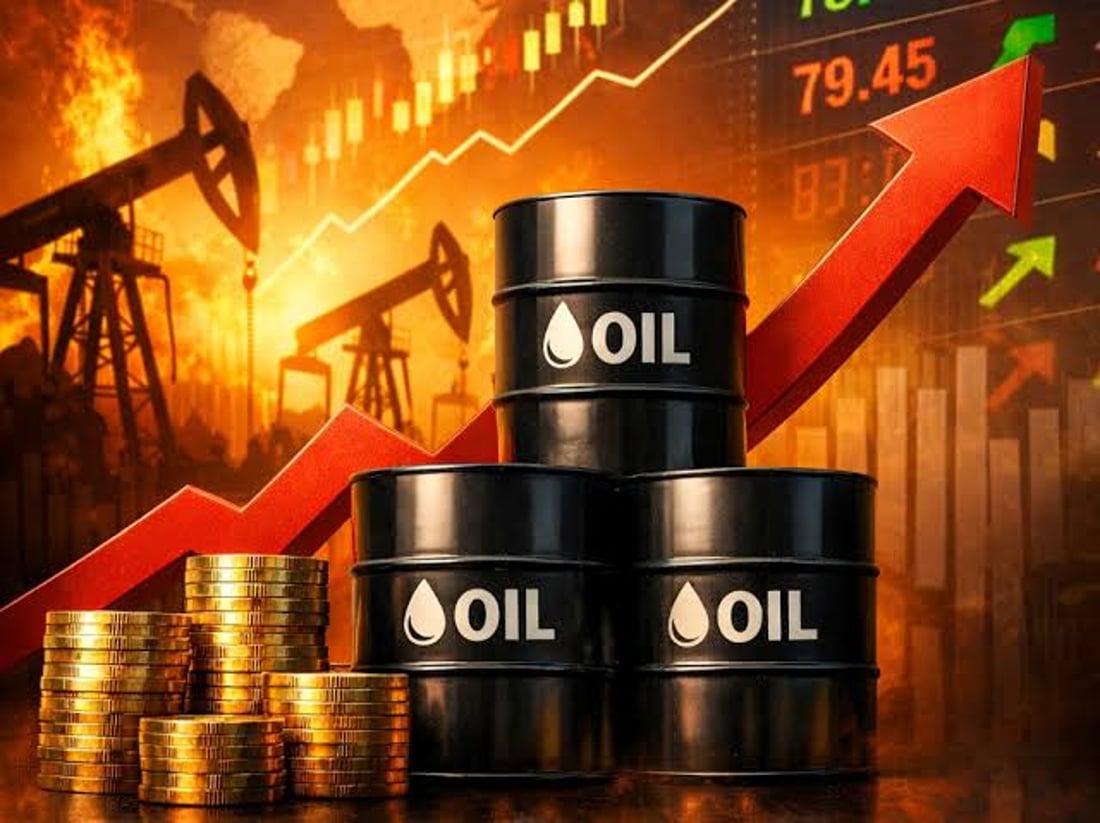 نرخى نەوت لەبن 117 دۆلارە؛ 5 مانگە ئەوەندە بەرز نەبووەتەوە