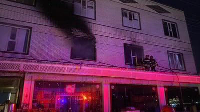 ئاگری شوقەکەی بنەسڵاوە کۆنتڕۆڵ کرا و چەند کەسێک لە ژوورەوە گیریان خواردووە