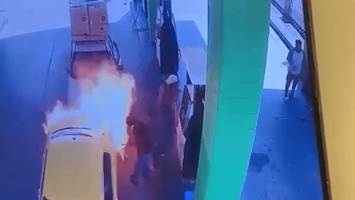 شۆفێرێک لە كوت بەهۆی مۆبایلەوە خەریک بوو کارەسات بنێتەوە