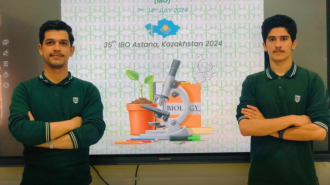 Two Halabja students secure top spots in Iraq to qualify for International Biology Olympiad finals