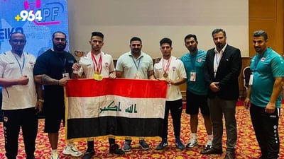 Hassan Al-Aboudi wins Powerlifting gold medal in Beirut