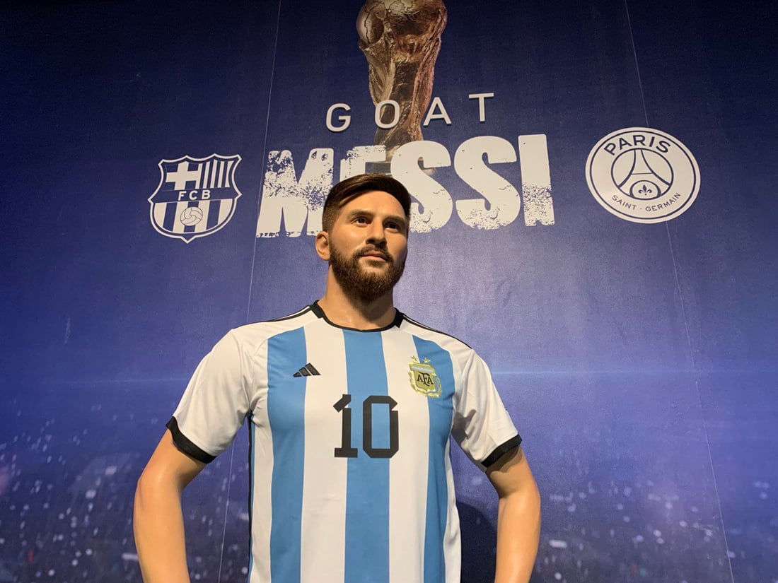بغداد: متحف للشمع يجمع رونالدو وميسي بعريان السيد خلف وكاظم الساهر (فيديو)
