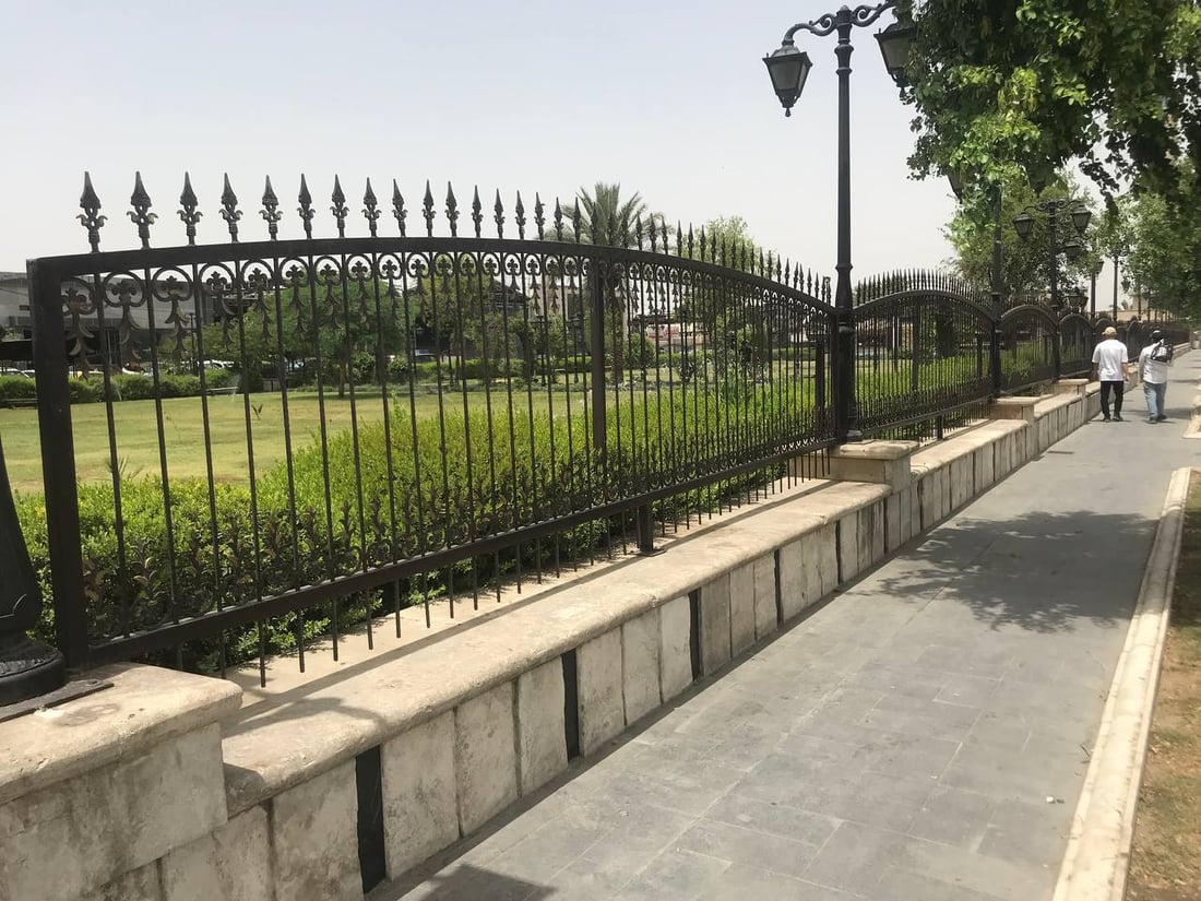 صور تهدئ الأعصاب: أشجار وثيل طبيعي لتزيين متنزهات البياع غربي بغداد