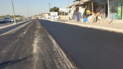 صور: التبليط يصل شارع جسر الشهداء وسط المثنى.. من يوم غد “ماكو طسات”