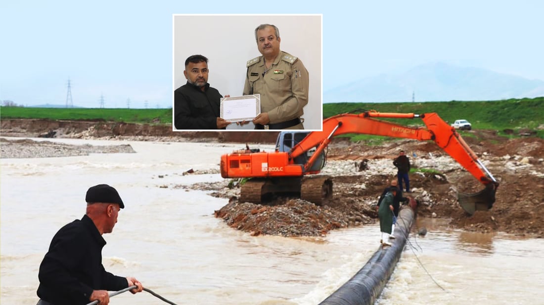 ئەو کەسانەی نەیانهێشت شارەزوور بێئاو و تینوو بێت سوپاس و پێزانینیان پێشکەشکرا