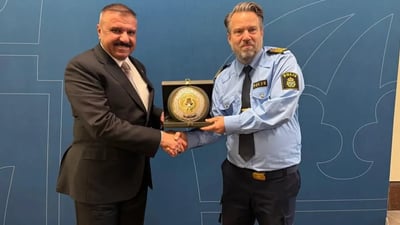 عێراق و سوێد لەسەر بەرەنگاربوونەوەی تاوان و گۆڕینەوەی زانیاری رێككەوتن