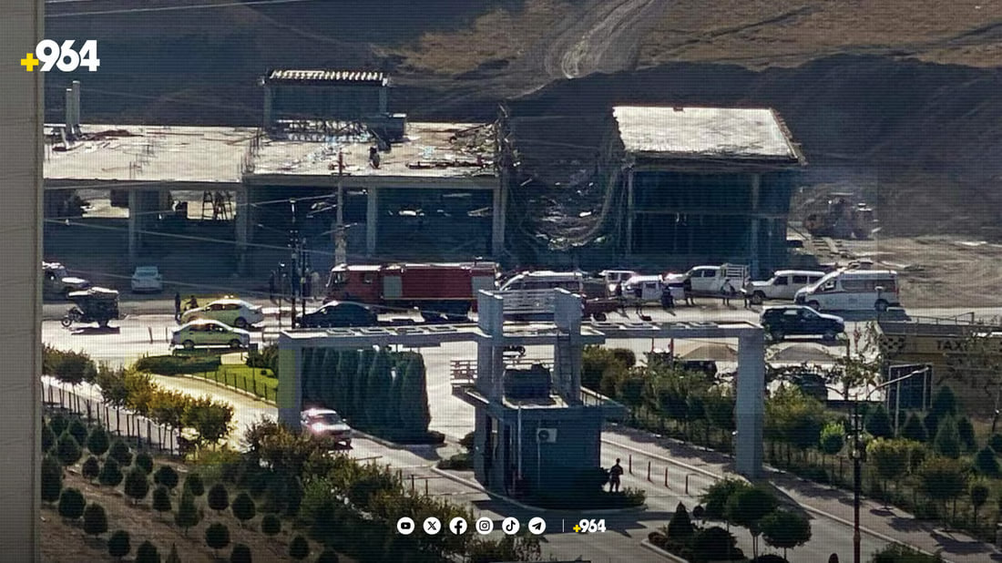 صور: انهيار بناية قيد الإنشاء فوق 5 عمال وسط السليمانية.. 2 بحالة حرجة