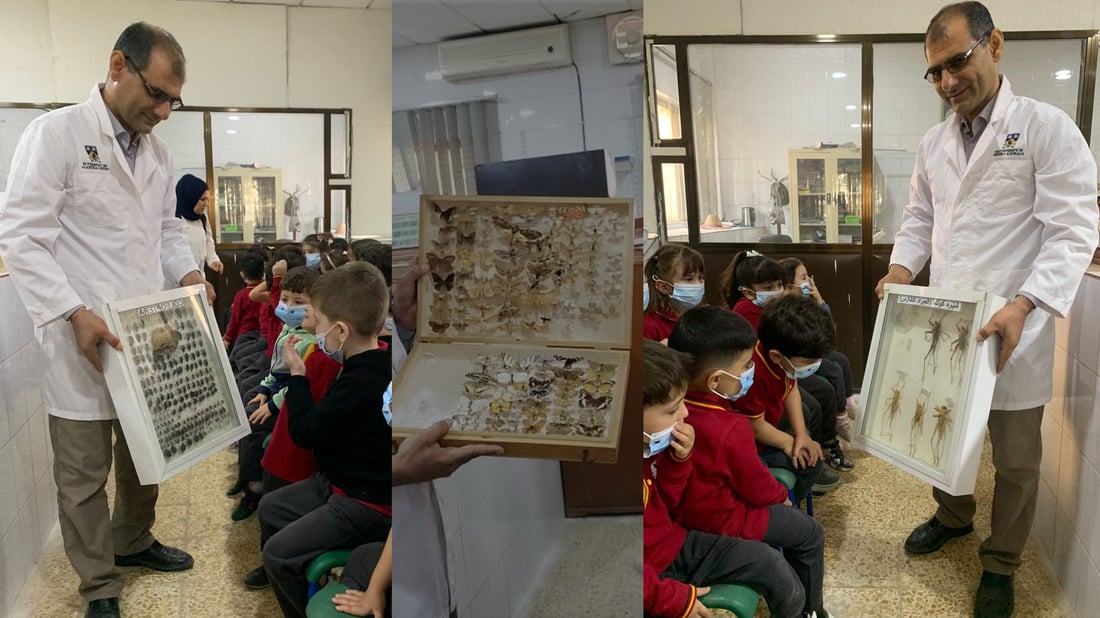 له‌ توێژینه‌وه‌ى كشتوكاڵى هه‌ولێر 1250 مێرووله‌ى جۆراوجۆر پارێزراون