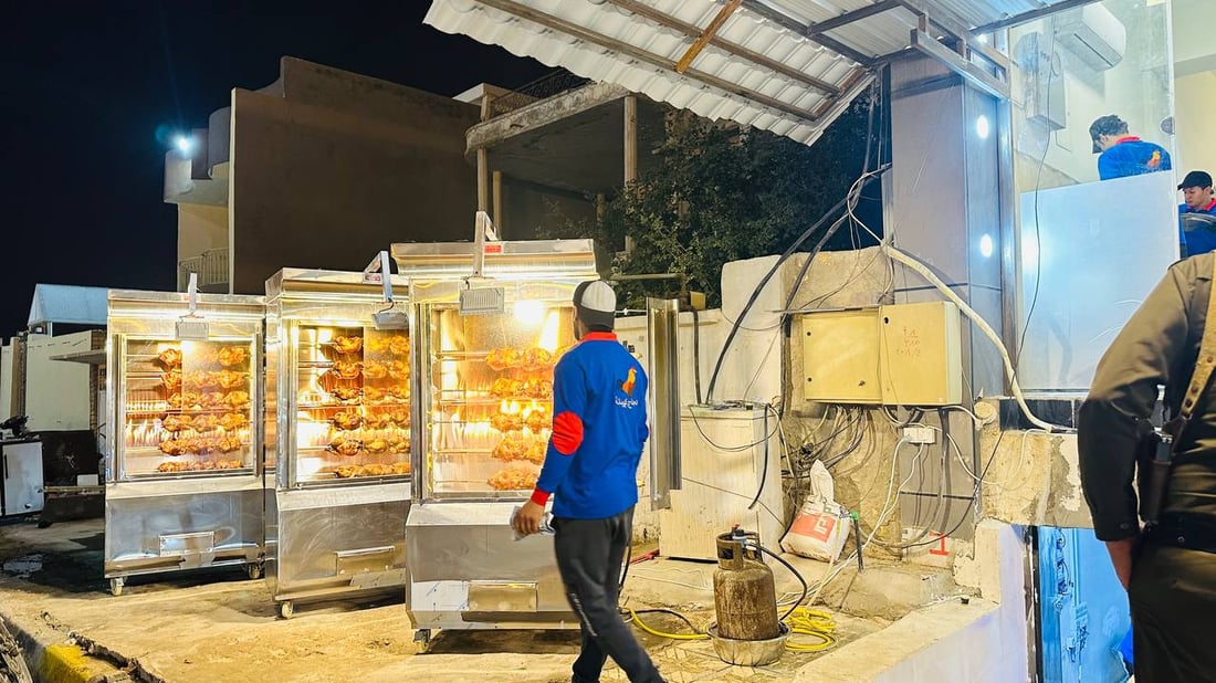 دجاج كهرمانة صار في الكوت والكادر بغدادي.. الوجبة الأولى مجاناً وجناح للعوائل (صور)