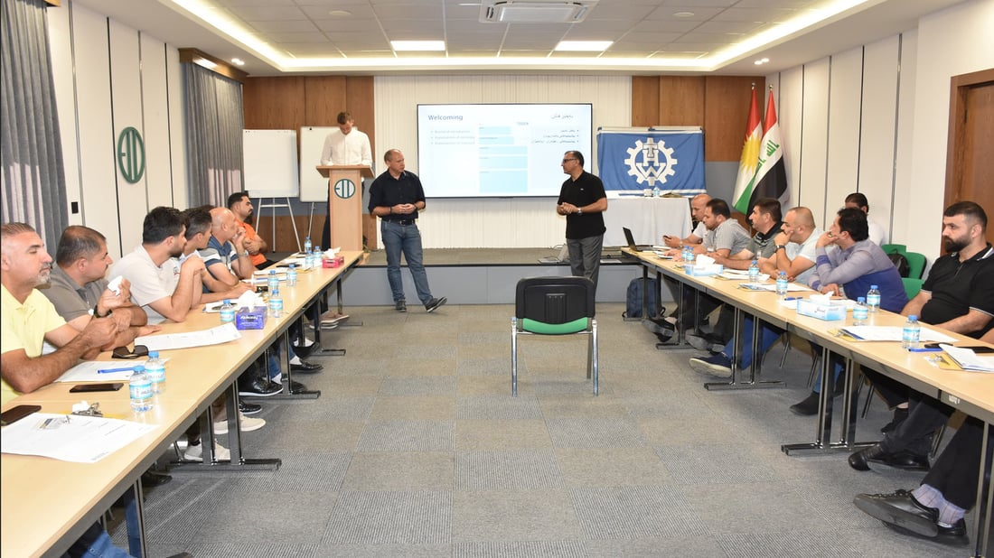 23 فەرمانبەری کۆگا لە ناوەندی قەیرانەکان راهێنان وەردەگرن