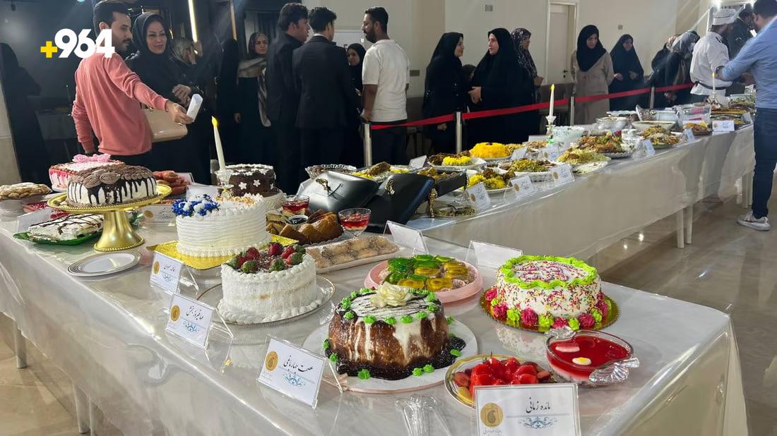 Iranian women in Baghdad showcase culinary skills in traditional cooking competition