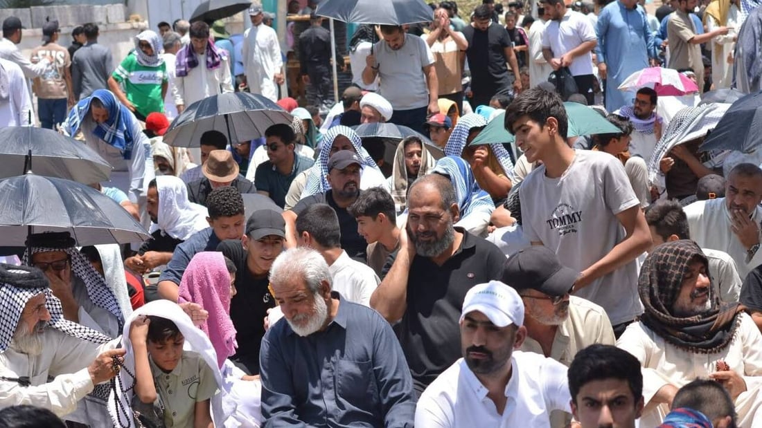 صدري مسن يفارق الحياة خلال صلاة الجمعة في الكوت متأثراً بالحرارة المرتفعة