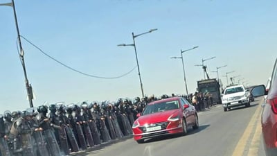 تظاهرات المزارعين تدفع الأمن لإغلاق جسر الجمهورية والدعوة لطرق بديلة