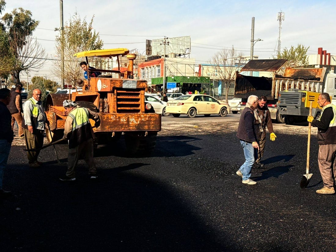 هەڵمەتێكی دیكەی قیروتاوكردنی شەقامەكان دەستیپێكرد