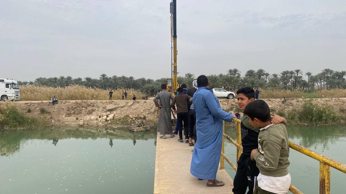 متبرع من أبو غريب وجد حلاً لمعضلة ماء الشرب في قرى “شحاذة” (صور)