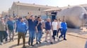 محتجو شركة الأسمدة يتوقفون عن العمل ويهددون بالتصعيد
