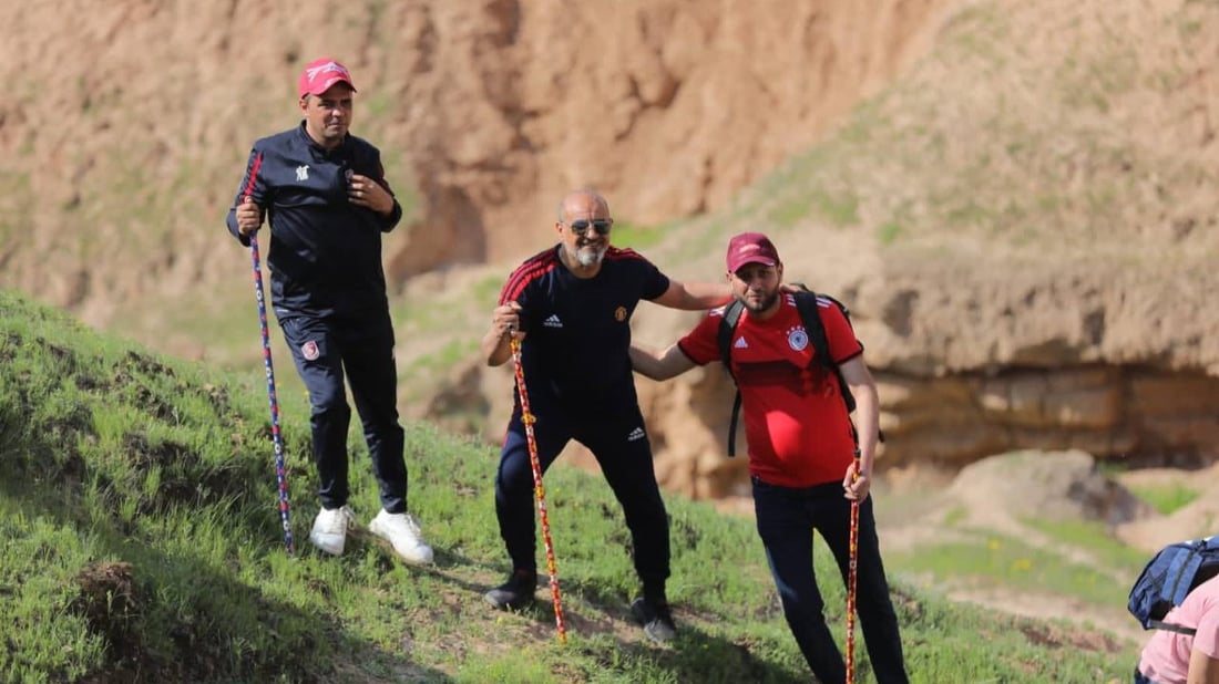 صور: مرتفعات صخرية وعرة في ميسان تشجع المغامرين على اكتشاف عيون الماء