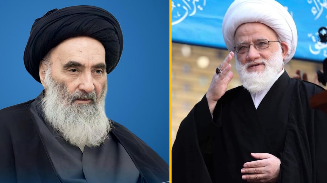 مكتب المرجع السيستاني ينفي مدح المرجع اليعقوبي ويحذر من قصة مزيفة