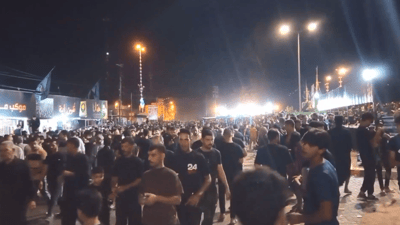 موكب الحسن لا يلطم.. مضيف عربي في مدينة الصدر يحيي عاشوراء بخيمة ودلة (فيديو)