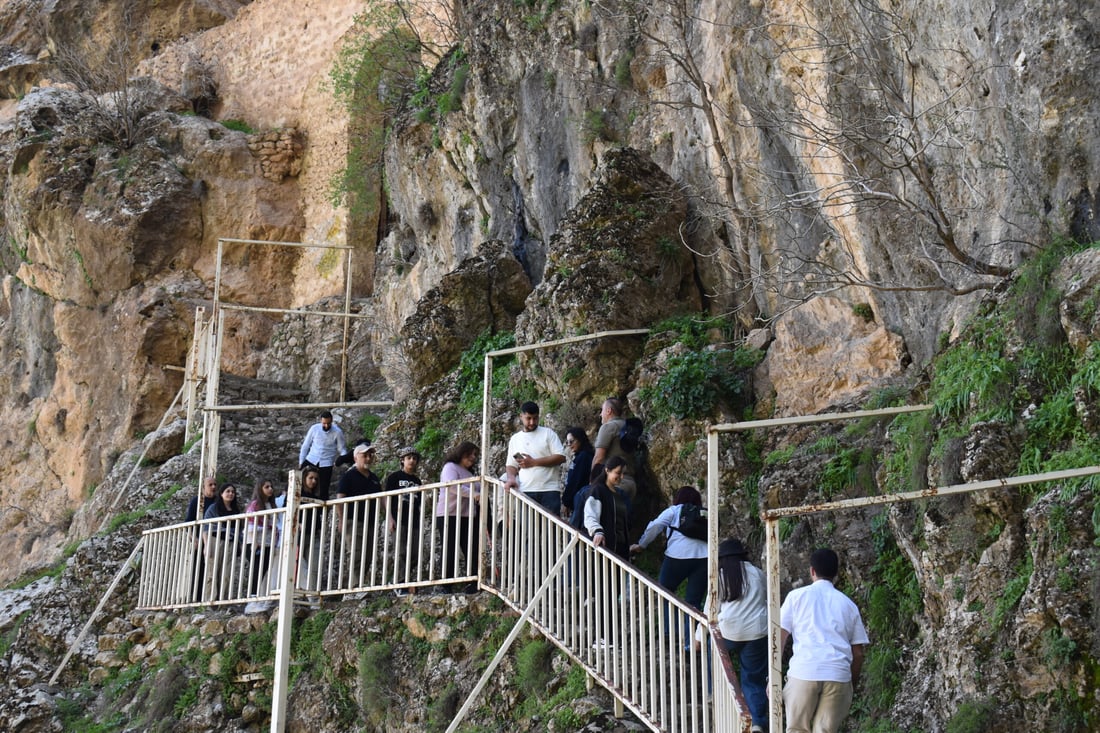 صور: مسيحيو شقلاوة يحيون ذكرى ربن بويا على ارتفاع 1270 متراً