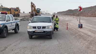 لە جێگایەک هەردوو سایدی رێگای دەربەندیخان – کەلار داخراوە 