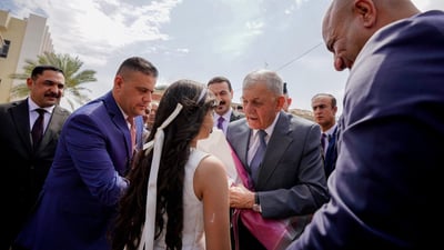 صور: رئيس الجمهورية يصل ديالى في زيارة تفقدية للأوضاع الأمنية والخدمية