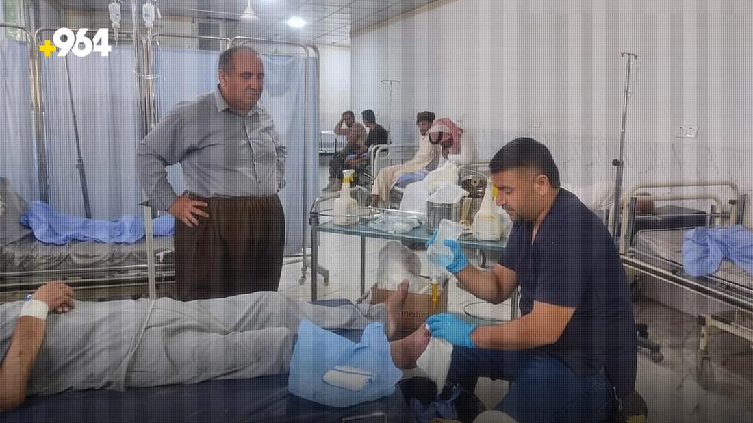 ئامێر و كه‌لوپه‌لى ته‌ندروستى بۆ فریاكه‌وتنى به‌رده‌ڕه‌ش دابین ده‌كرێت