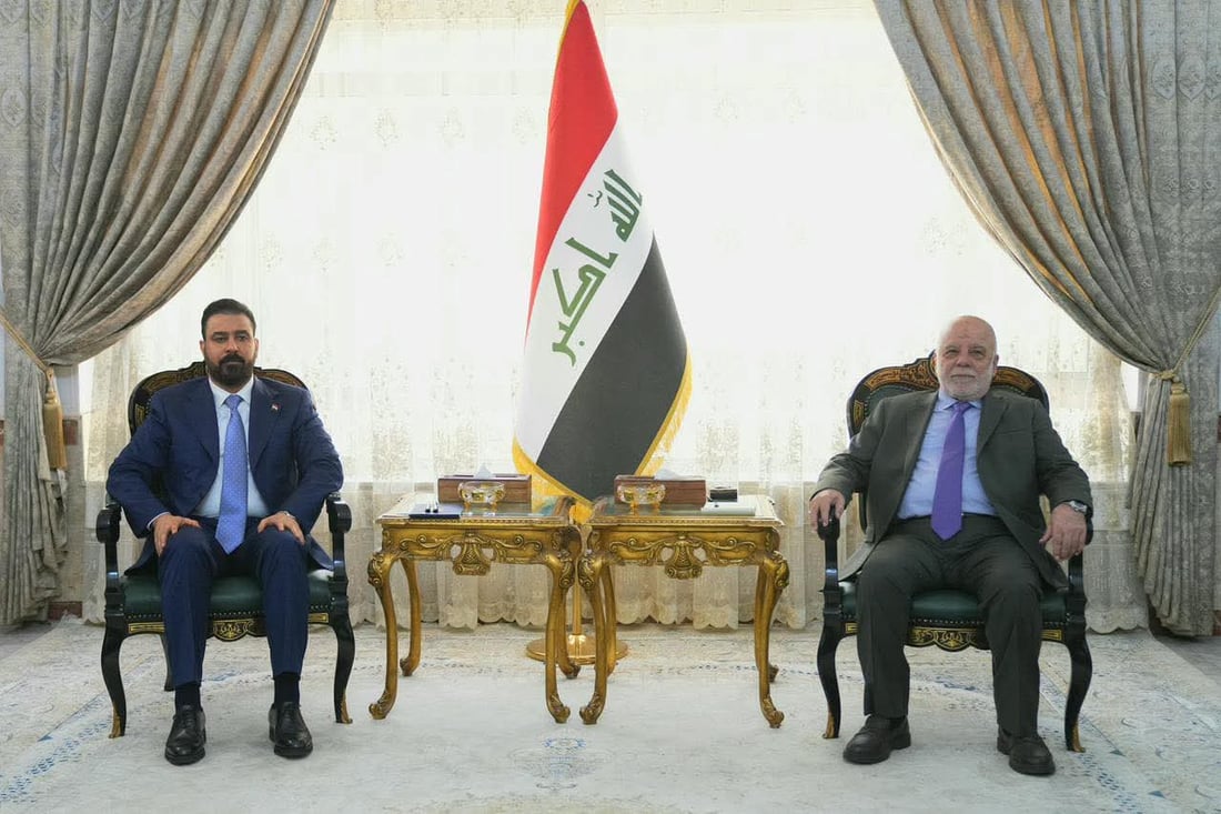Zaidi meets Abadi as cabinet consultations continue across political blocs
