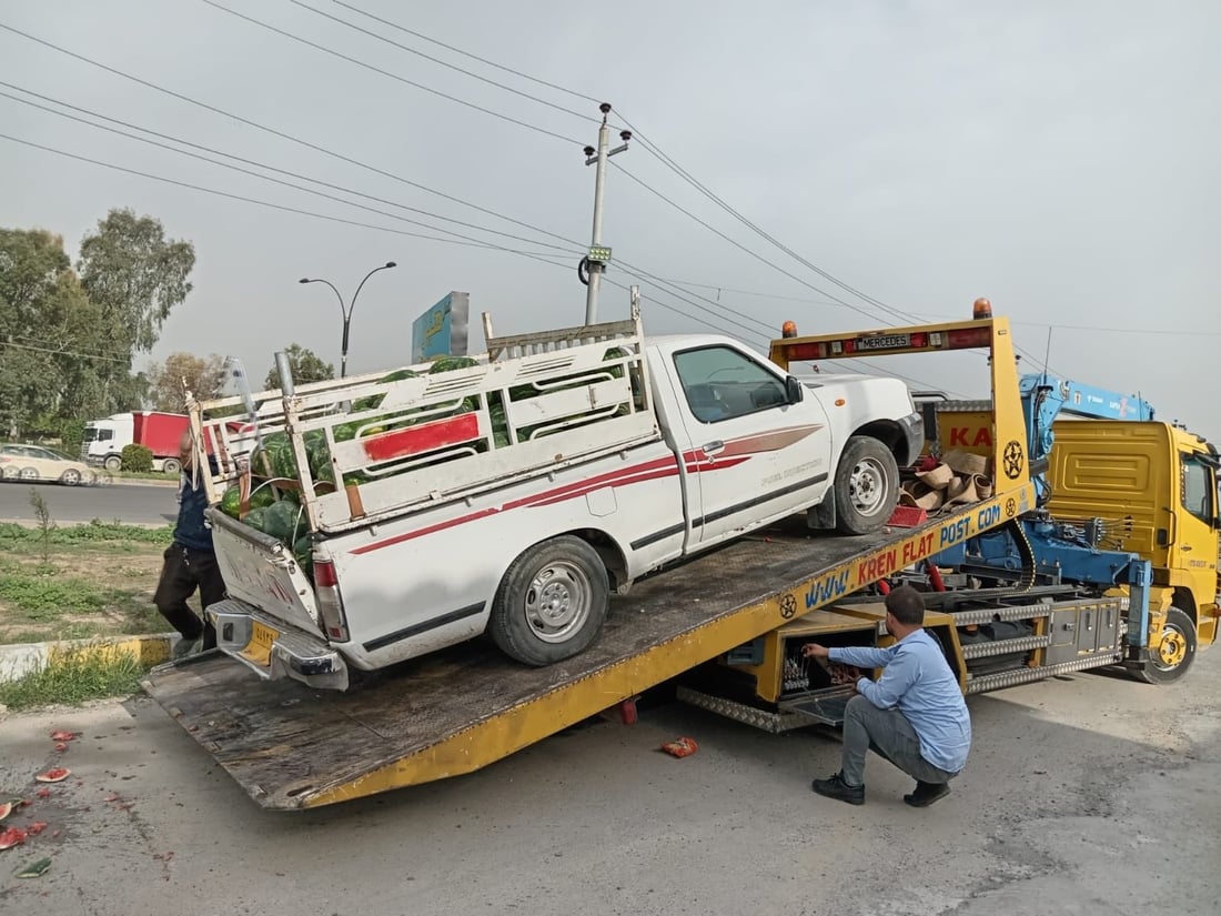 شارەوانی هەولێر دەستی بەسەر 13 ئۆتۆمبێلدا گرت