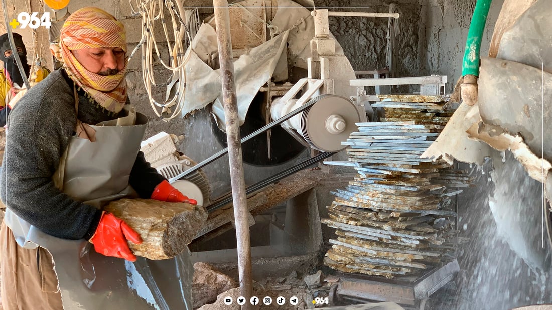 ژیان لەنێو کارگەی رێکخستنی بەرد لە دەربەندیخان