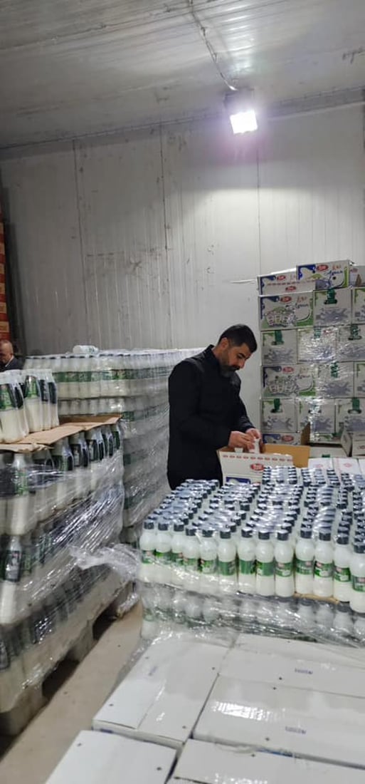 لیژنەکانى چاودێرى بازرگانى 10 کۆگاى خۆراکیان داخست