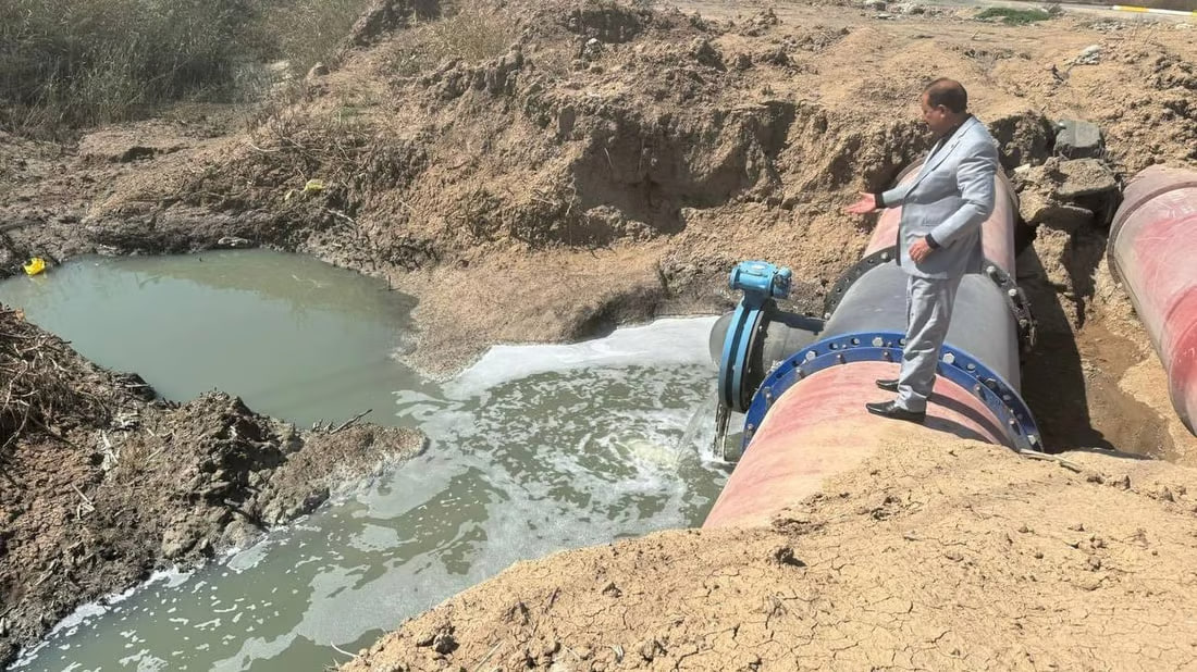 Sewage Discharge in Hor Rajab condemned by locals