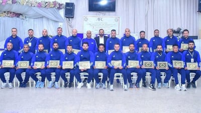 كركوك تعد 26 مدرباً في مجال كرة القدم.. حصلوا على شهادة آسيوية فئة B