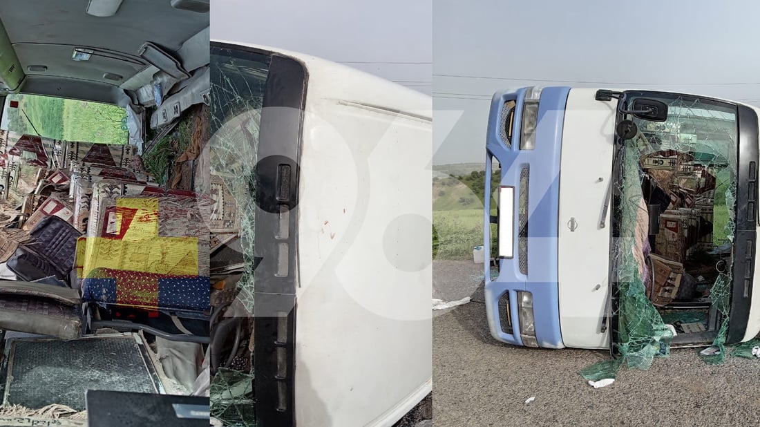 14 students injured in Sulaymaniyah school trip bus crash