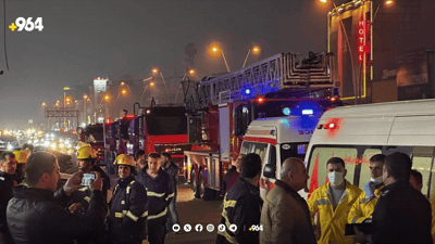 173 حاڵەتی ئاگركەوتنەوە لە سەرتاسەری هەرێم لە جەژن روویانداوە