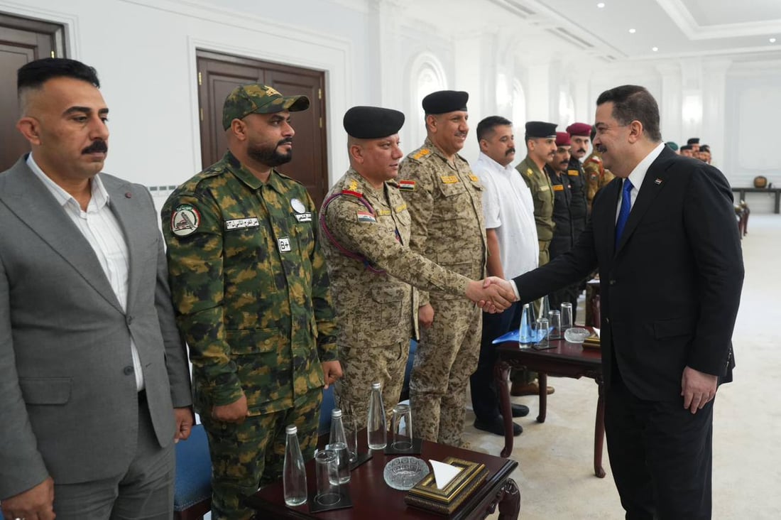 في ذكرى النصر.. السوداني يلتقي جرحى القوات الأمنية من جميع الصنوف (صور)