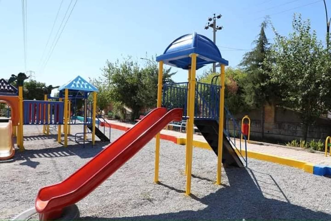 بەشێک لە یارییەکانی پارکی دەروازەی رانیە نۆژەن کرانەوە