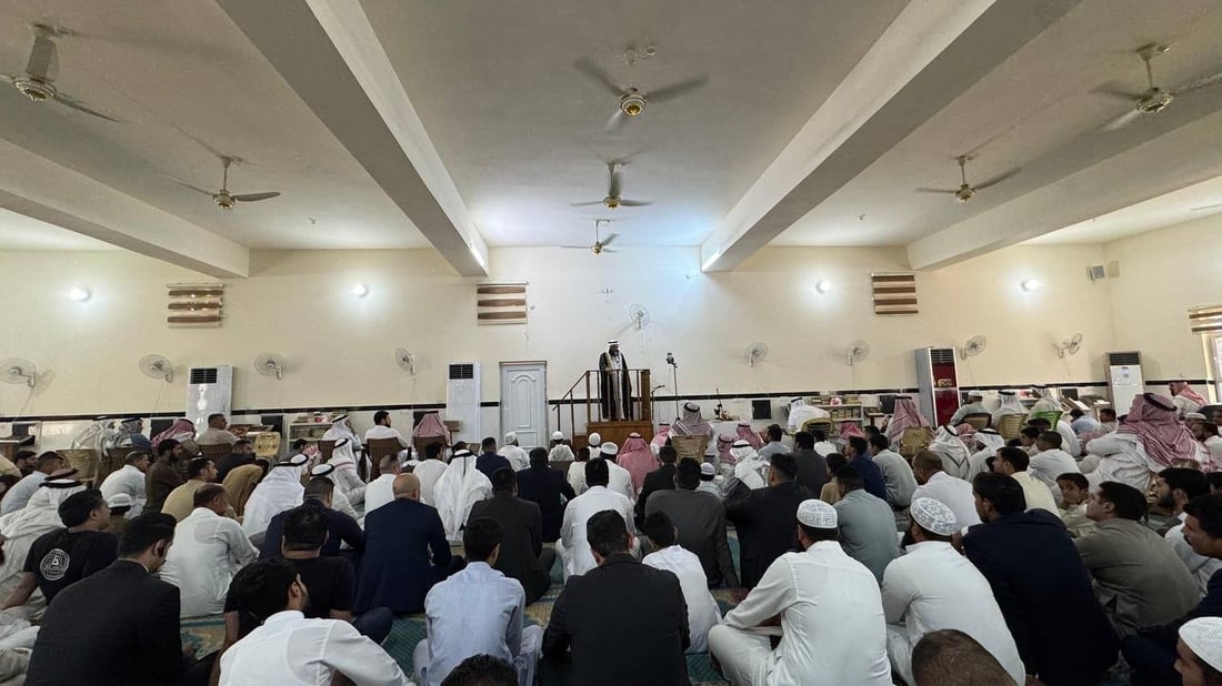 “لسنا جامية ولا مدخلية”.. سلفية أبو غريب يقيمون صلاة الجمعة بحضور الخنجر