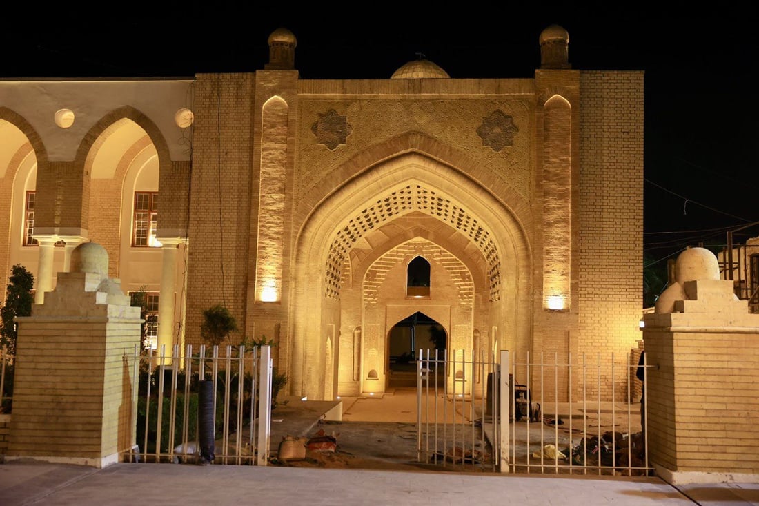 صور قبل الافتتاح للشارع الممتد من سوق السراي إلى ساحة السفير