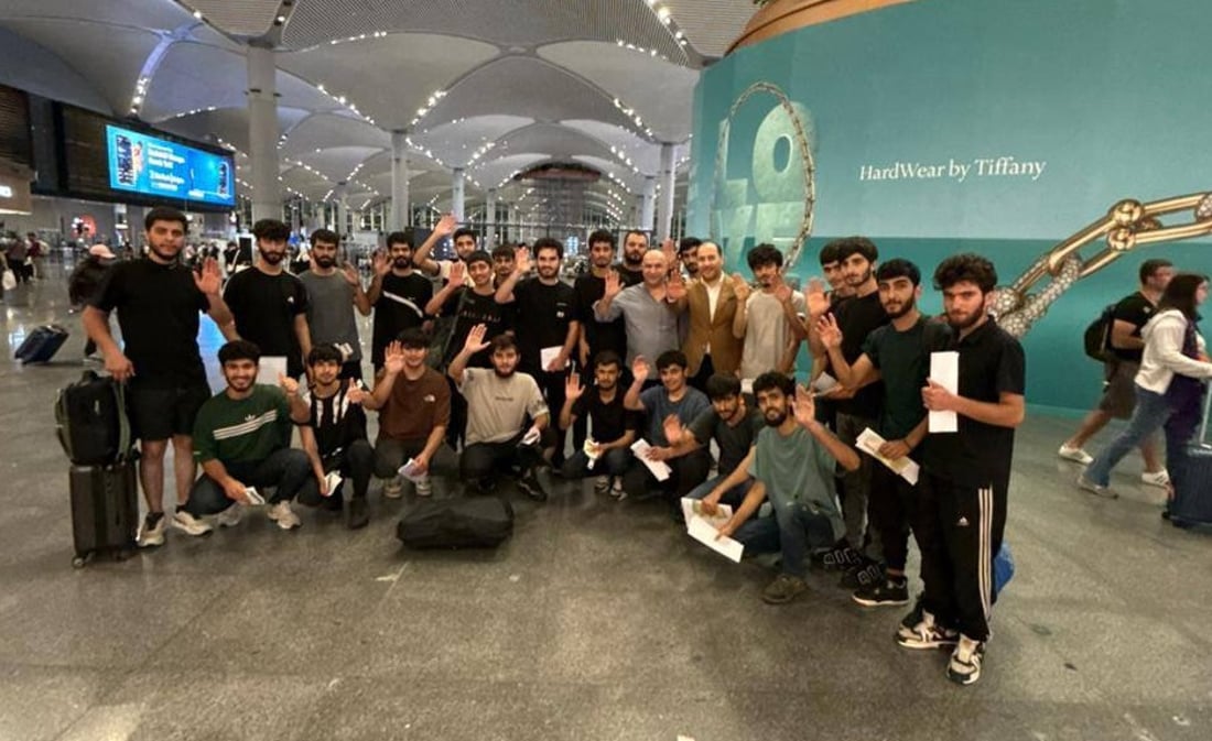 ئەو 25 گەنجە کوردەی لە لیبیا ئازادکران ئەمڕۆ گەڕانەوە هەرێمی کوردستان