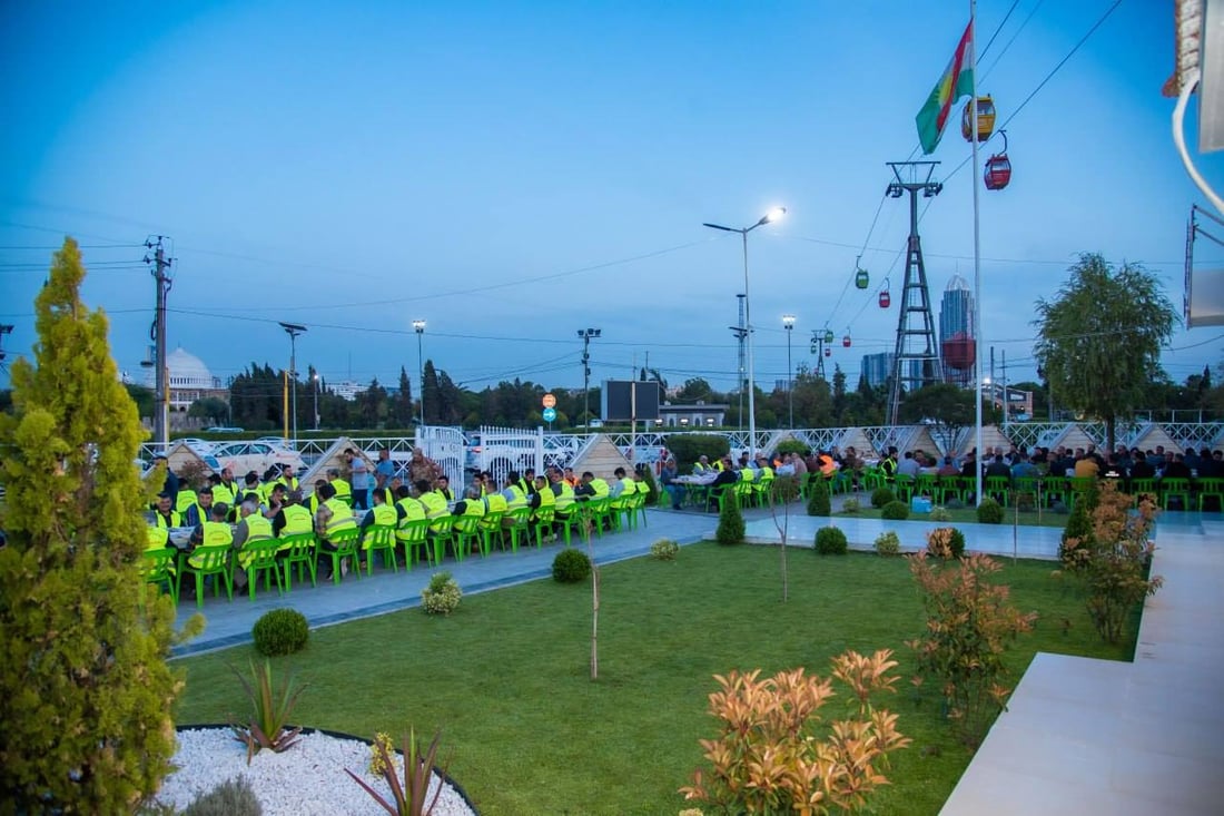 300 ژینگەپارێزی هەولێر داوەتكران و جەژنانەشیان وەرگرت
