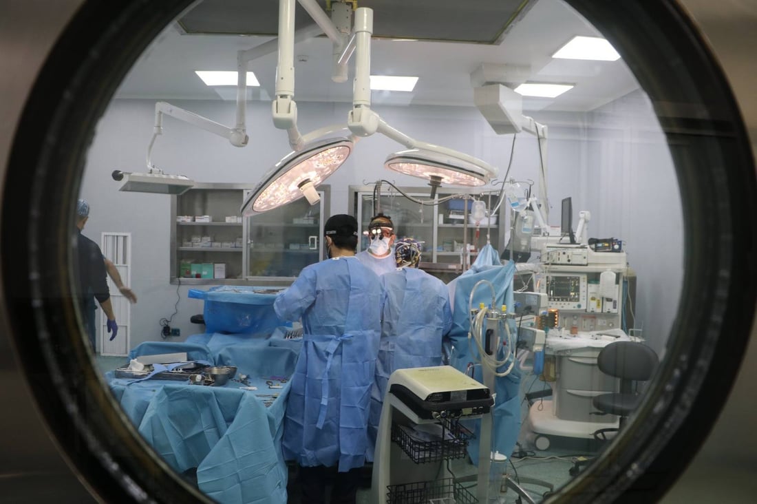 تیمێکی ئیتاڵی نەشتەرگەری بۆ منداڵانی نەخۆش دەکەن