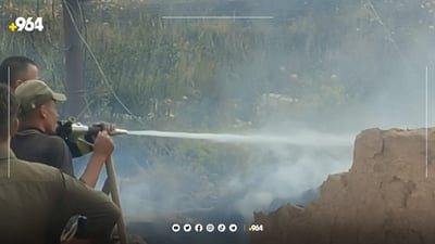 هەورەبروسكە 75 دۆنم دەغڵ و گەنمی جووتیارانی سووتاند