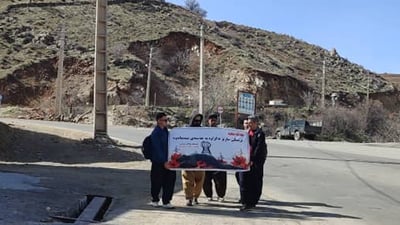 12 كه‌س به ‌پێ به‌شدارى یادى هه‌ڵه‌بجه‌ ده‌كه‌ن