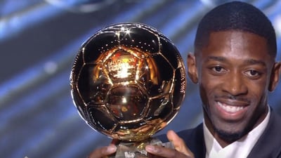 عوسمان دێمبلی باشترینی جیهانە